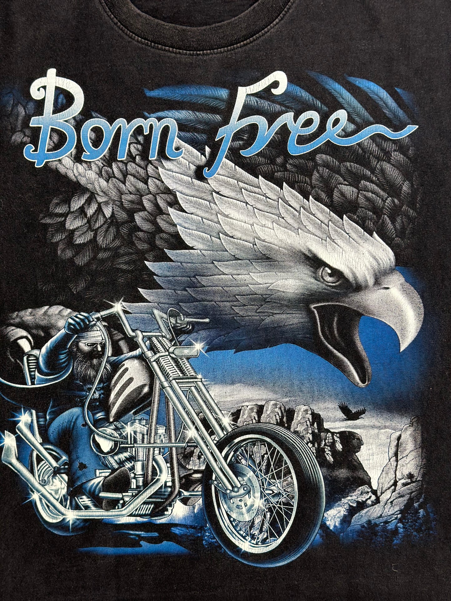 T-Shirt BORN FREE - Rock Malcolm